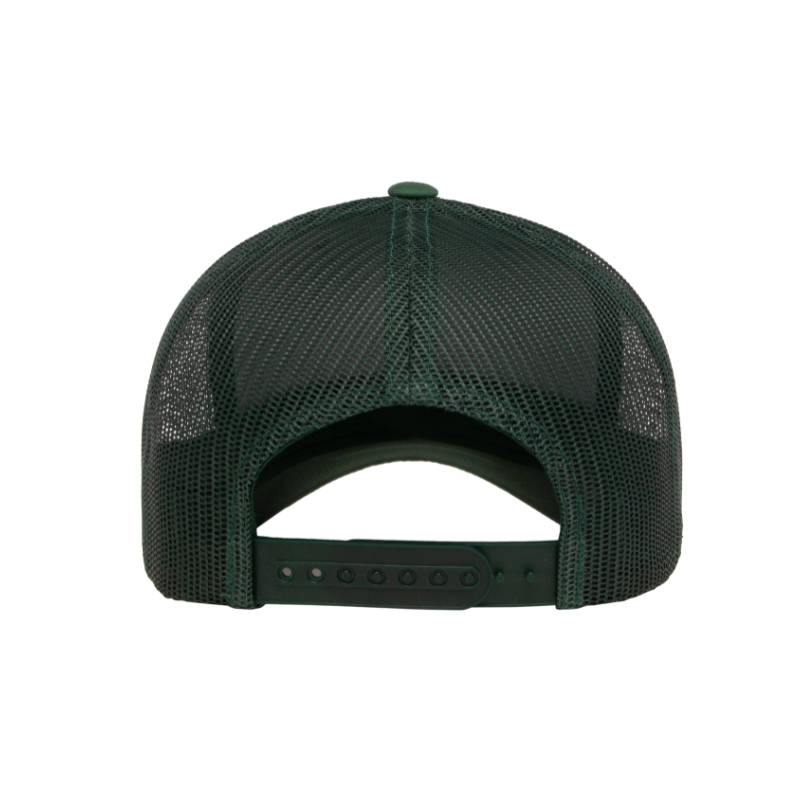 (APRIL) 6606-EVRGRN - Retro Trucker Evergreen Cap Adjustable Fit