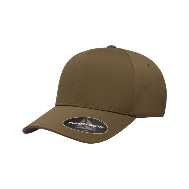 (FEBRUARY) DELTA-ADJ-OLV Stylish Delta Olive Cap with Adjustable Fit